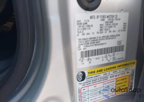 2017 Ford Expedition Xlt z USA, uszkodzony, nr VIN 1FMJU1HT8HEA38311